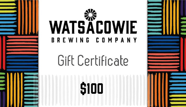 Watsacowie Brewing Co. Gift Card