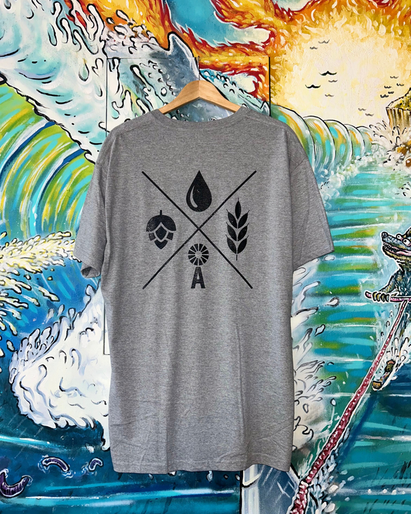 Grey Hops Tee
