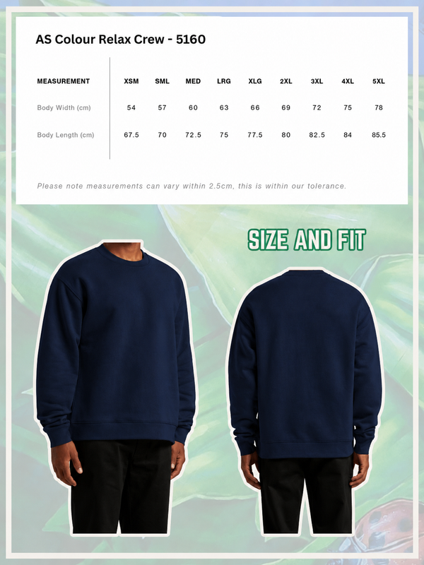 WATSACOWIE RELAXED CREW NECK