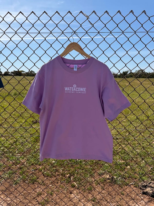 WATSACOWIE EMBROIDED BOX TEE