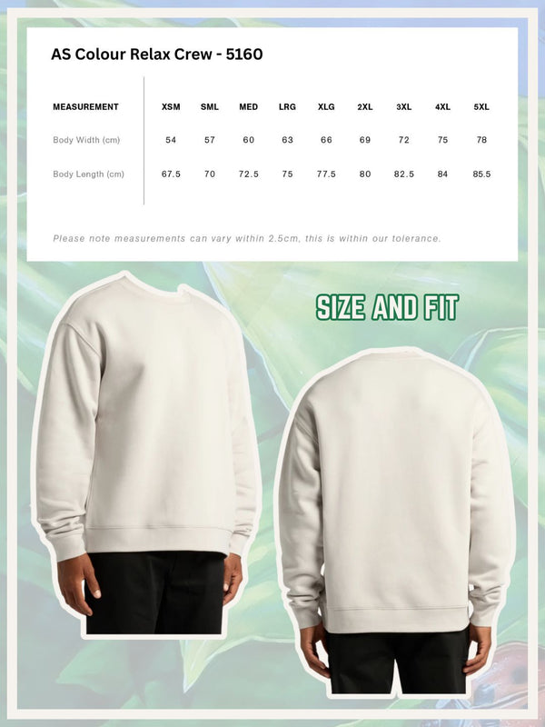 WATSACOWIE RELAXED CREW NECK