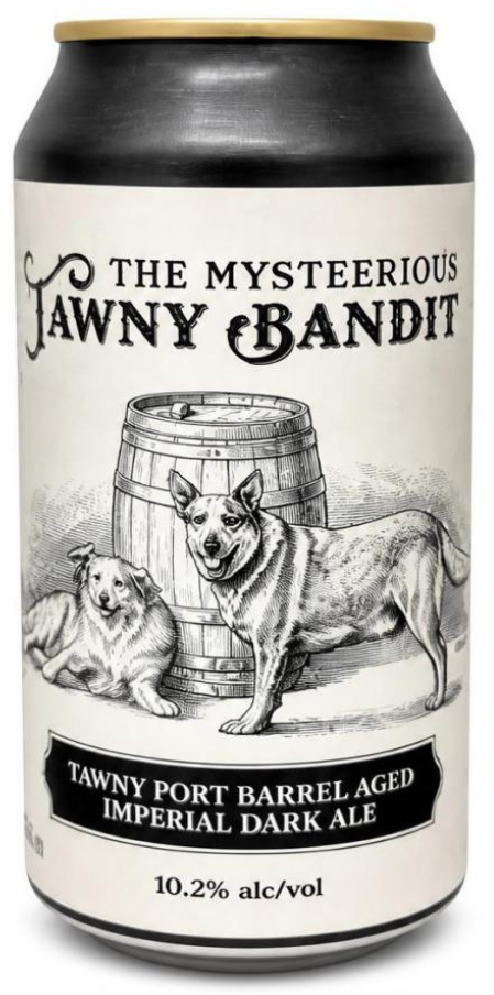 The Mysteerious Tawny Bandit Imperial Dark Ale 10.2%