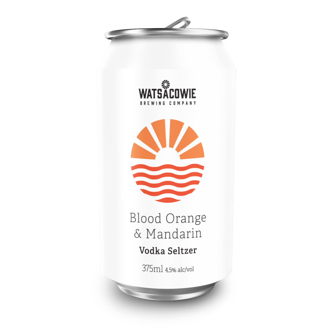 Blood Orange & Mandarin Vodka Seltzer – WATSACOWIE
